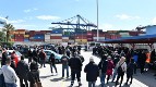 Nouvelle grève des travailleurs de COSCO au port du Pirée 