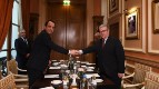 Rencontre de D. Koutsoumbas avec le nouveau Président de la République de Chypre